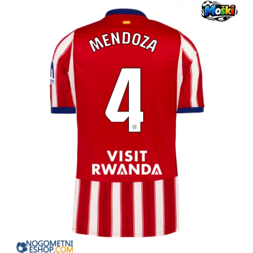 Moški Nogometni dresi Atletico Madrid Rodrigo Mendoza #4 Domači 2026-27 Kratek Rokav